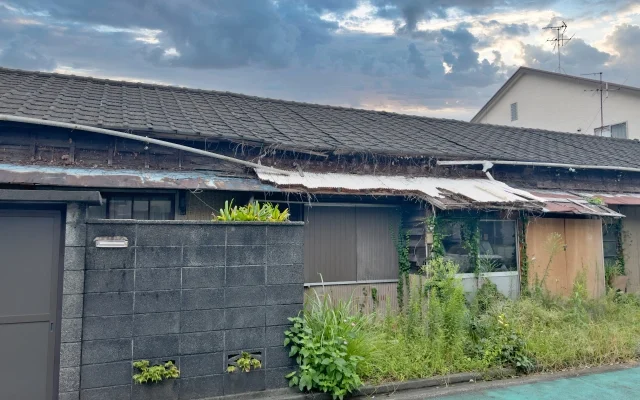 平屋の空き家